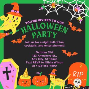 Halloween Party Invitation
