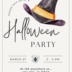 Halloween Party Invitation